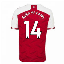 2020-2021 Arsenal Adidas Home Football Shirt (Kids) (AUBAMEYANG 14) - SB