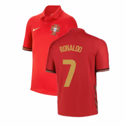 2020-2021 Portugal Home Nike Shirt (Kids) (RONALDO 7) - SB