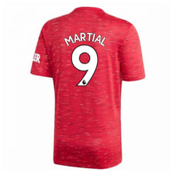 2020-2021 Man Utd Adidas Home Football Shirt (MARTIAL 9) - XL