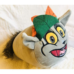 U Penguins of Madagascar, King Julian pillow cushion Soft plush toy.