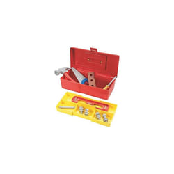 DIS Bob the Builder Carry Along Tool Box - Includes; tool box, hammer,