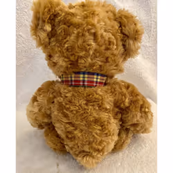 Duffy Bear soft plush doll toy with bow - 12"