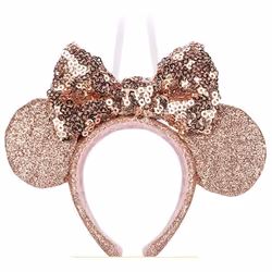 Dis ney Store Minnie Mouse Golden Ears Headband Hanging Ornament