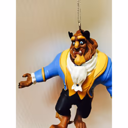 Beauty and the Beast 12.7 cm PVC Christmas Tree Holiday Ornament