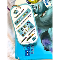 Monster university sulley 58 pc  kit colouring carry case set school