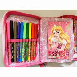 Sleeping Beauty Aurora Stationary Colour Artwork case Set 30 pc School