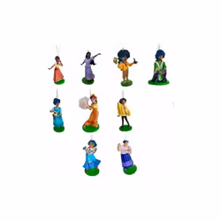 Encanto Madrigal Set Of 9 PVC Ornament Set Figure Figurine 3 Holiday