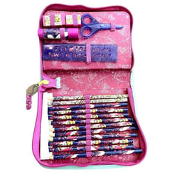 Tinkerbell Fairy Zip up Pencil Stationery Colour Artwork case for