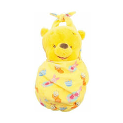 Baby Pooh Small Soft plush Toy in Pouch Plush Newborn Gift