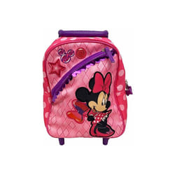 Minnie Mouse Trolley bag Pink for kids school / travel