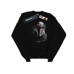 Star Wars Mens The Mandalorian Poster Sweatshirt - XXL, Black