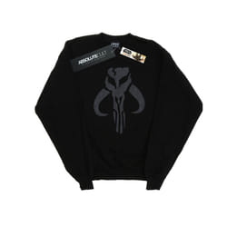 Star Wars Mens The Mandalorian Banther Skull Sweatshirt - XL, Black