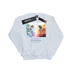 Star Wars: The Rise of Skywalker Boys Star Wars The Rise Of Skywalker Battle Poster Sweatshirt - 7-8 Years, White