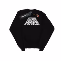 Star Wars: The Rise of Skywalker Mens Star Wars The Rise Of Skywalker Trooper Filled Logo Sweatshirt - XXL, Black
