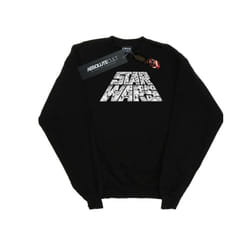 Star Wars: The Rise of Skywalker Mens Star Wars The Rise Of Skywalker Trooper Filled Logo Sweatshirt - XXL, Black