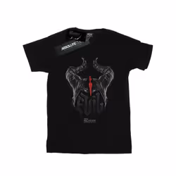 Disney Mens Maleficent Mistress Of Evil Evil Horns T-Shirt - L, Black