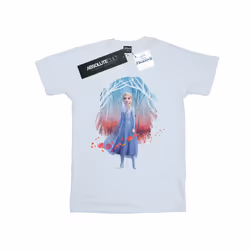 Disney Mens Frozen 2 Elsa Find The Way T-Shirt - L, White