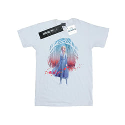 Disney Mens Frozen 2 Elsa Find The Way T-Shirt - XL, White