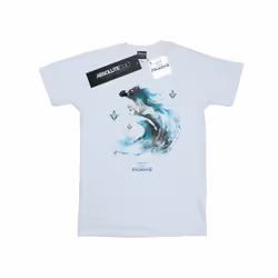 Disney Mens Frozen 2 Elsa With Nokk The Water Spirit T-Shirt - L, White