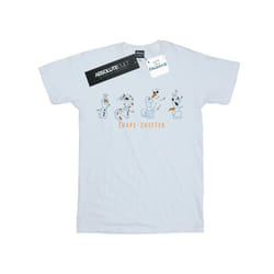 Disney Mens Frozen 2 Olaf Shape-Shifter T-Shirt - XL, White