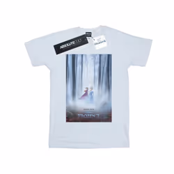 Disney Mens Frozen 2 Movie Poster T-Shirt - L, White