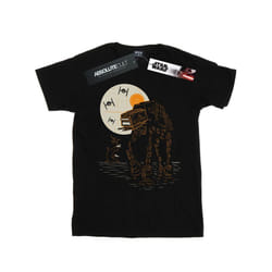 Star Wars Mens Halloween AT AT T-Shirt - S, Black