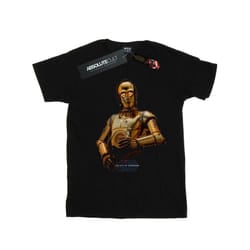 Star Wars Mens The Rise Of Skywalker C-3PO Pose T-Shirt - XL, Black