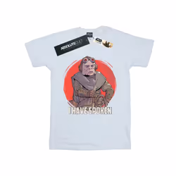 Star Wars Mens The Mandalorian I Have Spoken T-Shirt - L, White
