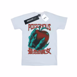 Disney Mens Evil Queen Poisonous T-Shirt - L, White