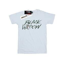 Marvel Mens Black Widow Movie Alt Logo T-Shirt
