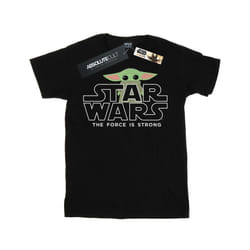 Star Wars Mens The Mandalorian The Child Strong T-Shirt - S, Black