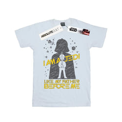 Star Wars Boys Jedi Like My Father T-Shirt - 9-11 Years, White