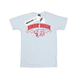 Disney Womens/Ladies High School Musical The Musical Wildcat Stars Cotton Boyfriend T-Shirt - S, White