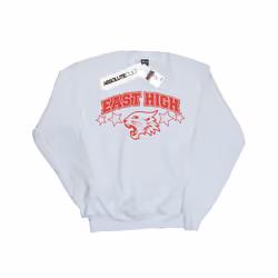 Disney Womens/Ladies High School Musical The Musical Wildcat Stars Sweatshirt - XL, White