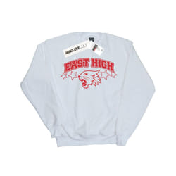 Disney Womens/Ladies High School Musical The Musical Wildcat Stars Sweatshirt - XL, White
