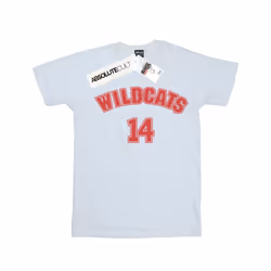 Disney Mens High School Musical The Musical Wildcats 14 T-Shirt - M, White