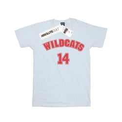Disney Mens High School Musical The Musical Wildcats 14 T-Shirt - M, White