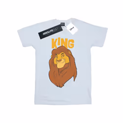Disney Boys The Lion King Mufasa King T-Shirt - 9-11 Years, White