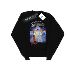 Disney Womens/Ladies Cinderella Collage Poster Sweatshirt - L, Black