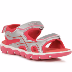 Regatta Kids Boys Kota Drift Lightweight Outdoor Walking Hiking Sandals - 12K UK, Silver Dutchess