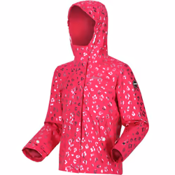 Regatta Kids Childrens Bibiana Waterproof Hooded Outdoor Summer Jacket Coat - 14Yrs, Dutchess Animal