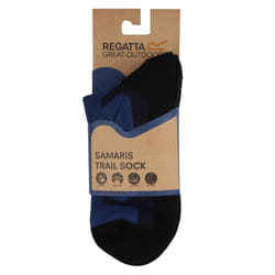 Regatta 2 Pair Active Socks Navy / Dark Steel - 6-8 UK