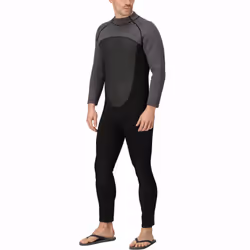 Regatta Mens Lightweight Quick Drying Warm Water Sports Surfing Full Wetsuit - M/L, Black/Dark Grey