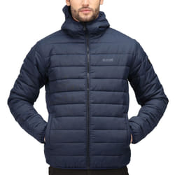 Regatta Mens Helfa Insulated Quilted Hooded Outdoor Walking Jacket Coat - 3XL, Blue