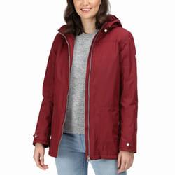 Regatta Womens Bergonia II Outdoor Warm Winter Waterproof Hooded Jacket Coat - 8, Claret