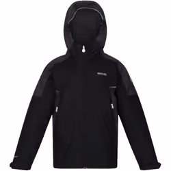 Regatta Kids Hurdle IV Waterproof Insulated Warm Hooded Jacket Coat - 3-4 Yrs, Black Ash