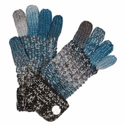Regatta Frosty Knitted Gloves - Black - L-XL