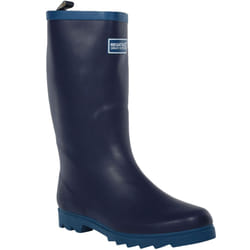 Regatta Womens Fairweather Cosy Outdoor Wellington Boots Rain Boots Wellies - 3 UK, Navy