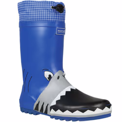 Regatta Kids Mudplay Animal Outdoor Walking Wellington Boots Rain Boots Wellies - 6.5K UK, Shark
