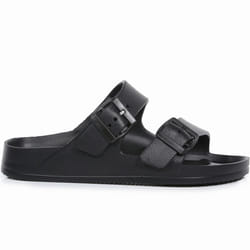 Regatta Womens Brooklyn Double Strapp Summer Flip Flop Slides Slider Sandals - 4 UK, Black